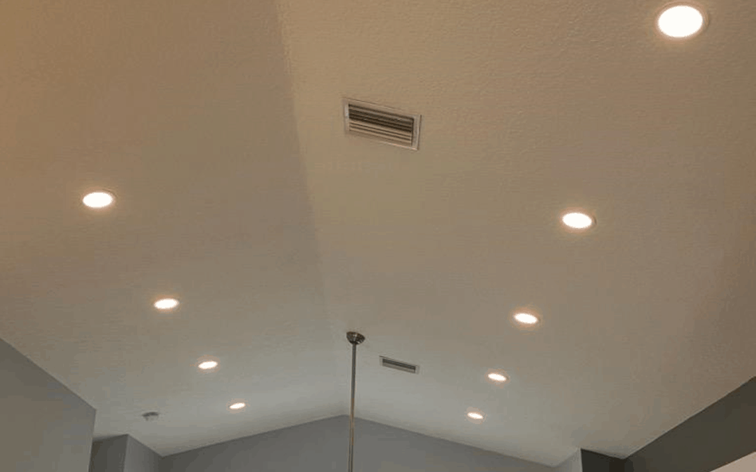 Recessed Lighting Install in Gibsonton florida